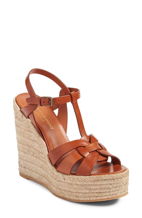 yves saint laurent espadrilles sale|saint laurent espadrille wedges.